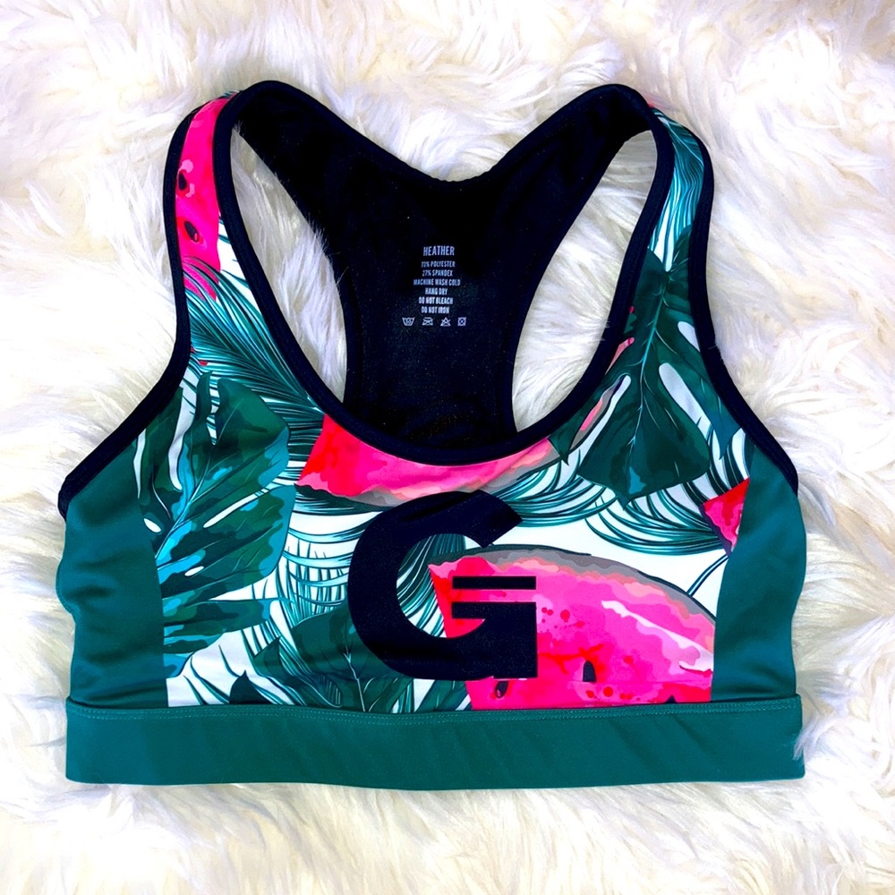 GRRL 🍉 Watermelon Sports Bra Top